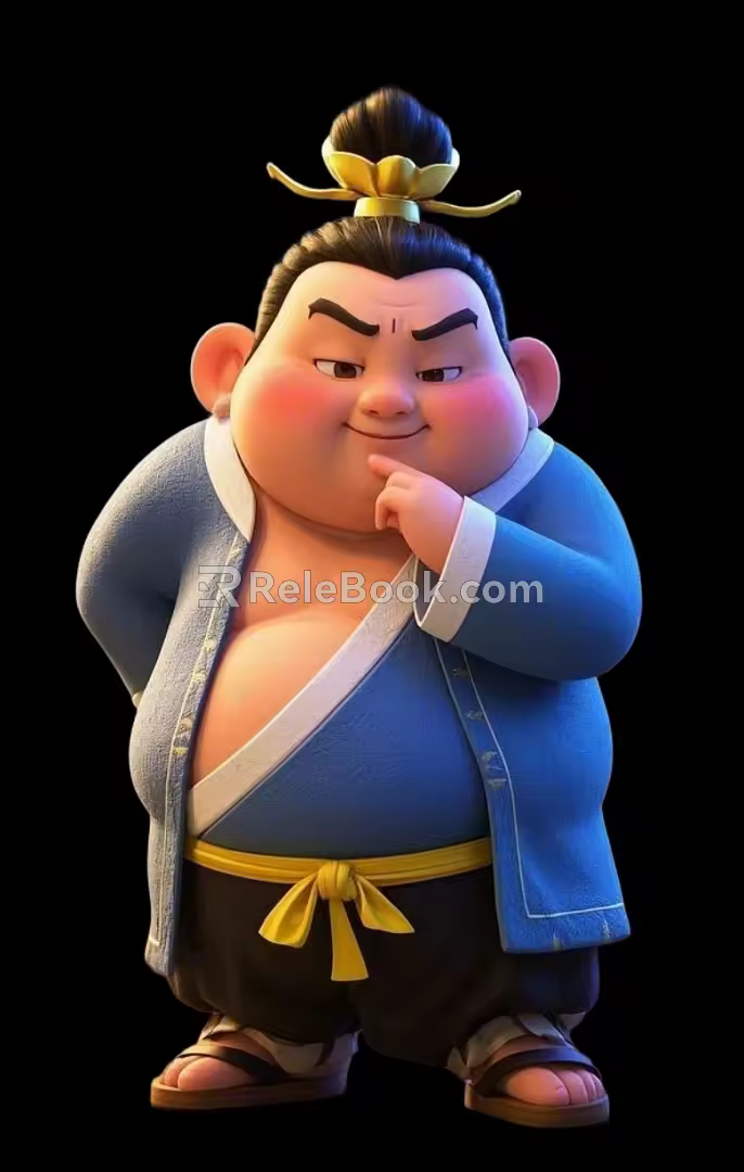 Taiyi real person 3d model