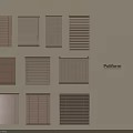 Poliform Window Blinds Various Modern Styles And Designs For Home Interiors 3d model
