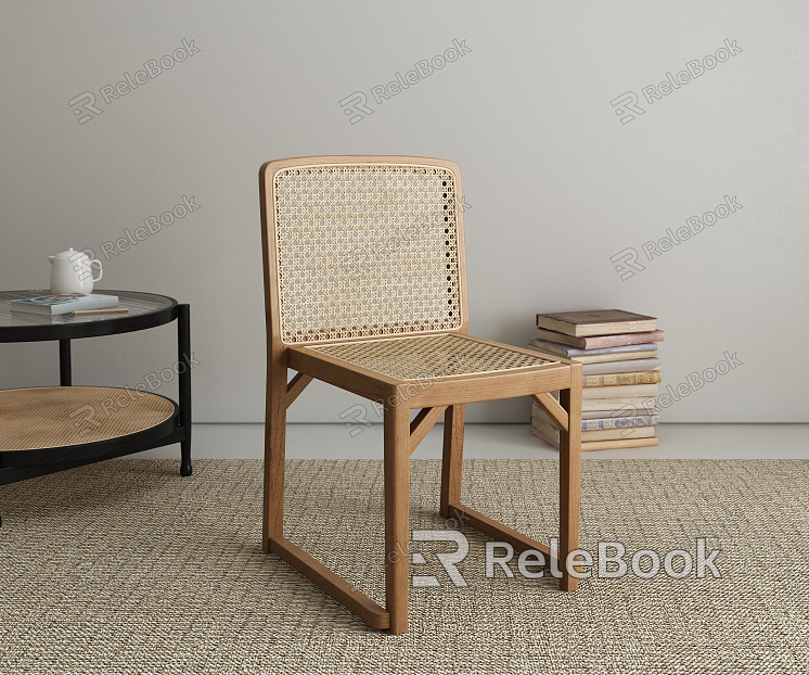 Modern Dining Chair Rattan Dining Chair model