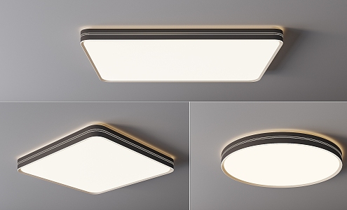 Simple ceiling lamp 3d model