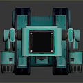 Robot Assistant Small Robot Butler Robot Butler Figure Game Figure 3d model