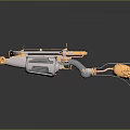 Crossbow Mechanical Crossbow Shift Bow and Arrow Shoot Far Equipment Weapons High-tech Crossbow 3d model