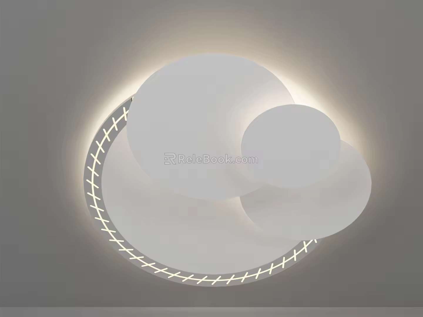 modern ceiling lamp 3d model