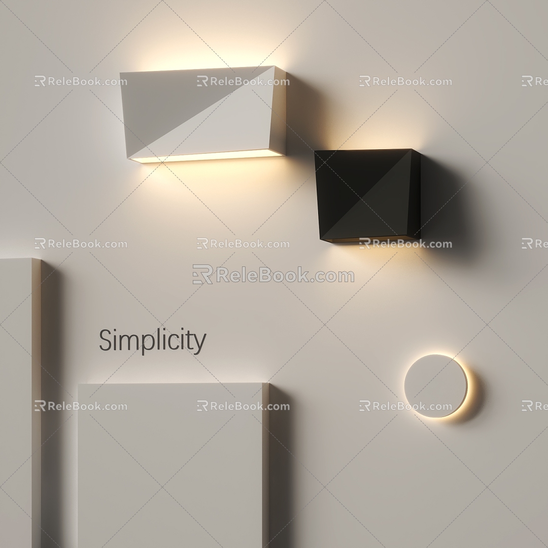 Modern wall lamp personalized wall lamp creative wall lamp model