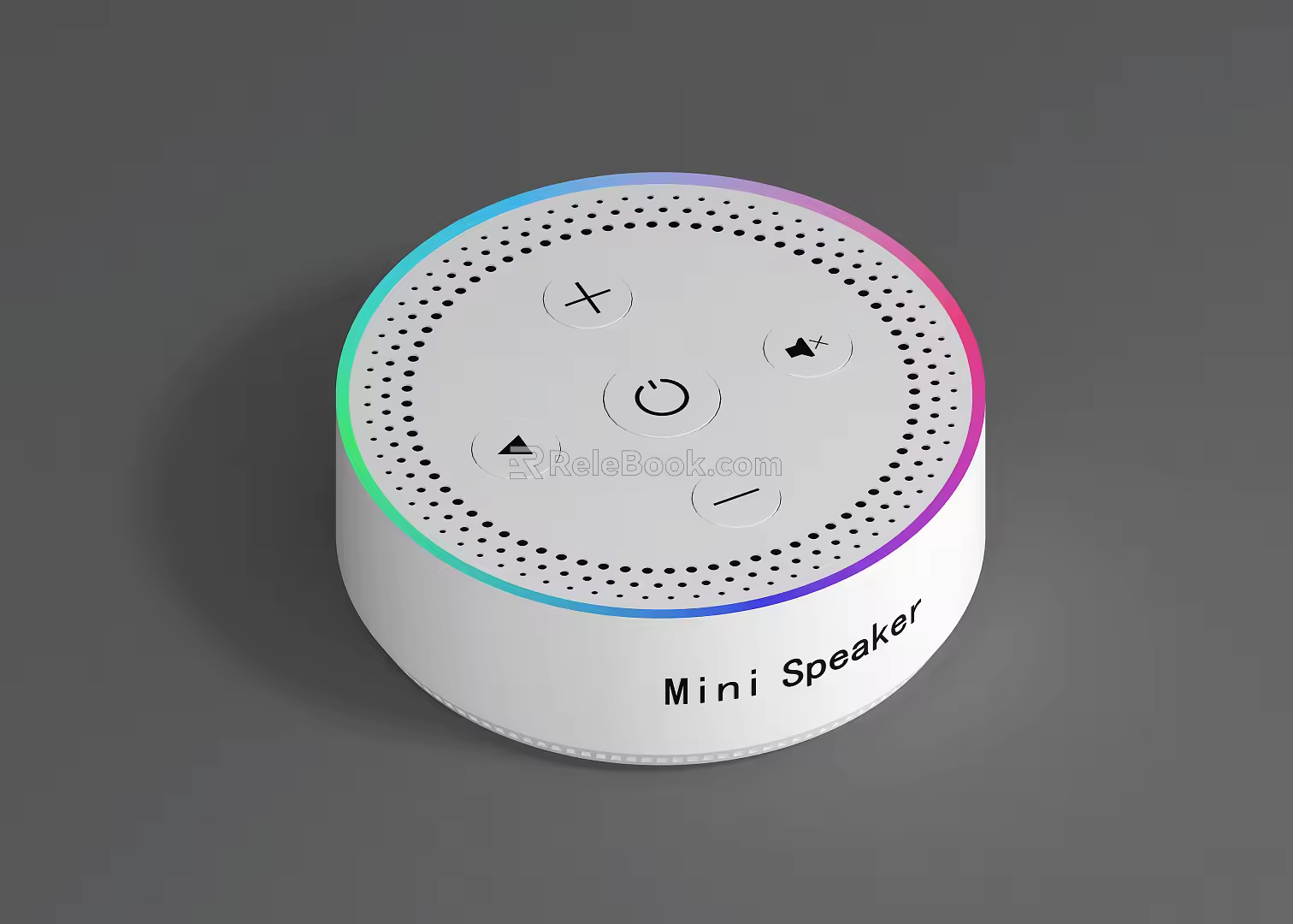 modern audio bluetooth speaker 3d model