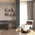Modern Luxury Upholstered Double Bed With Minimalist Nightstands In Sophisticated Warm Toned Bedroom Design