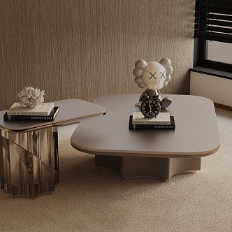 Modern coffee table 3d model