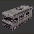 Bus School Bus Van Box Bus Tourist Bus Coach 3d model