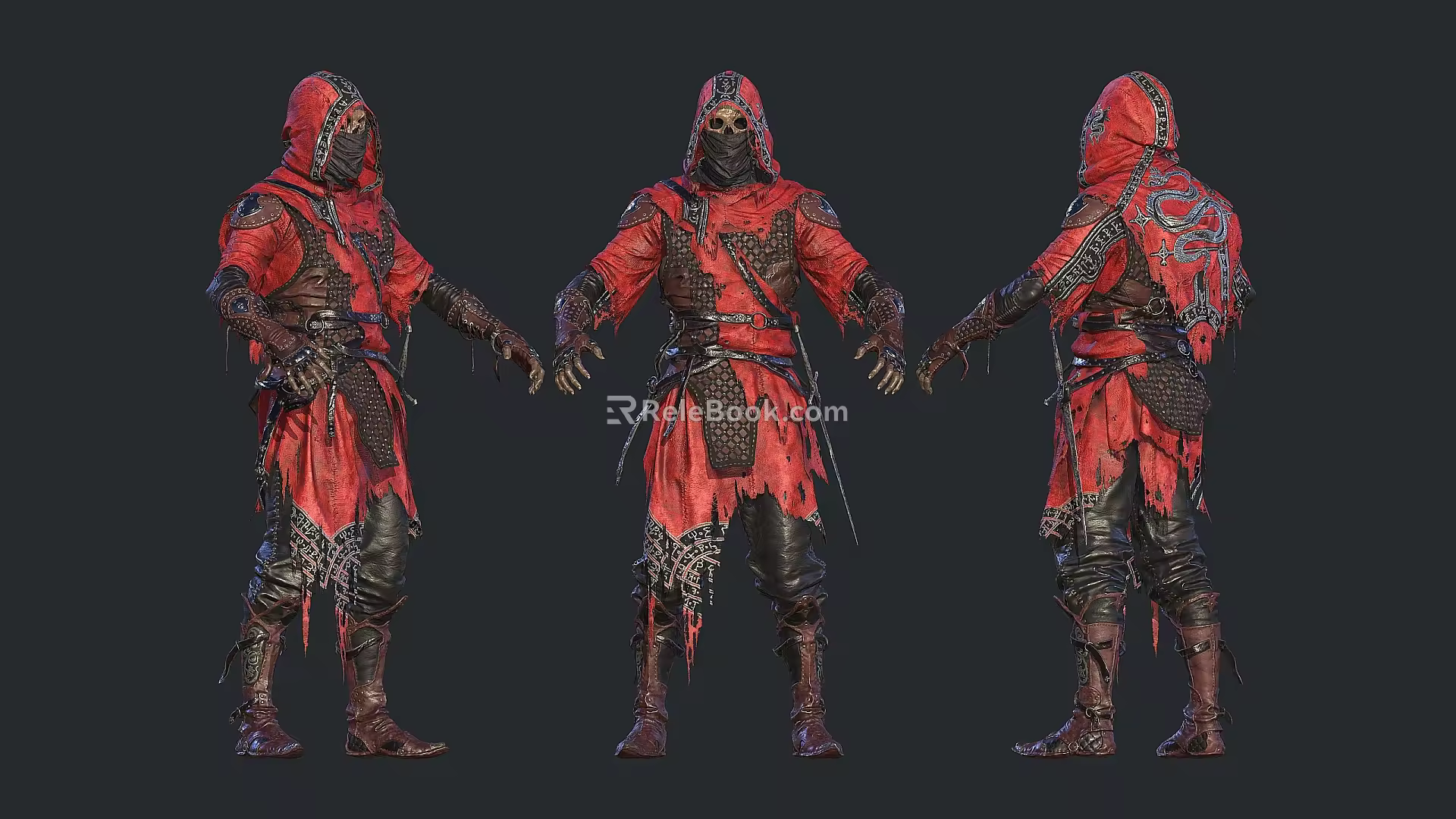 Skeleton Assassin 3d model
