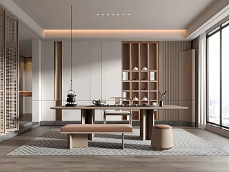 New Chinese Teahouse 3d model