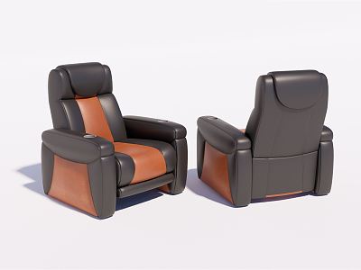 Modern Massage Chair Leather Chair Single Person Sofa Boss Sofa Chair model