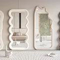 modern mirror floor mirror 3d model