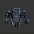 Jet Backpack Science Fiction Backpack Flying Backpack Backpack Booster Military Backpack Military Backpack Military Backpack Military Backpack 3d model