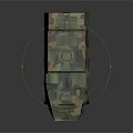 Tactical Armored Military Vehicle Design With Camouflage Exterior And Six Wheels