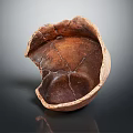 Handmade Ceramic Decorative Bowl Featuring Cracked Texture And Brown Finish For Home Furniture