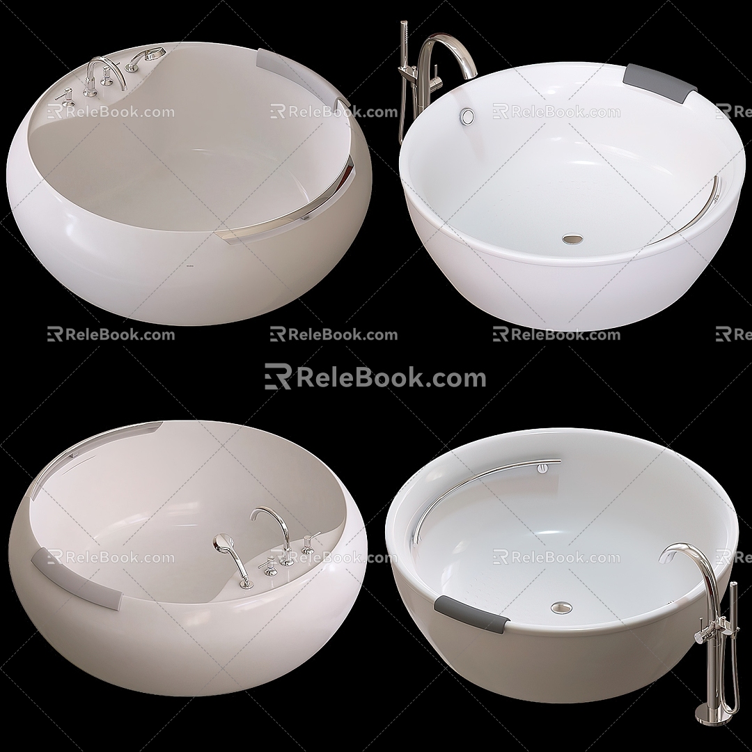 Modern Bathtub 3d model