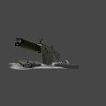 Vector Sub Machine Gun Tactical Weapon Design With Modern Features And Accessories