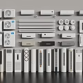 Home appliance air conditioning combination 3d model