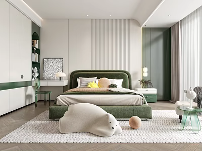Modern Children's Room 3d model
