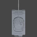 Military Main Battle Tank Model With Gun Barrel Tracks And Turret Details