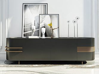 Modern TV Cabinet 3d model