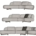 Modern Minotti Multiplayer Sofa 3d model