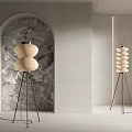 Quiet Floor Lamp 3d model