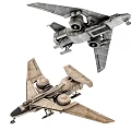 Modern Fighter 3d model