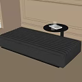 Sofa stool side corner 3d model
