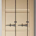 Sliding Barn Doors In Wooden Design With Various Colors And Rustic Modern Style