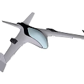 Modern Fighter Jet With Sleek Design Transparent Canopy Flying In Blue Sky With Clouds