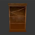 Wooden Open Storage Shelf with Three Tiers for Home Living Room Organization