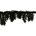Artificial Decorative Vine With Green Hanging Leaves For Home Decoration