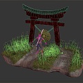 Guardian Guardian Gong Gong Drum Character Game Character Game Character Realistic Character 3d model