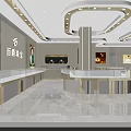 Elegant Jewelry Store Exterior Design With Gold Signage And Glass Display Windows