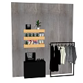 Modern model clothing model combination table 3d model