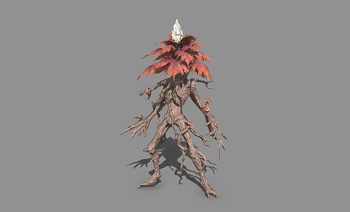 Tree Demon Tree Sperm Tree Man 3d model