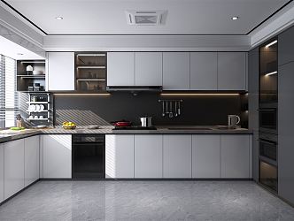 Modern Kitchen 3d model