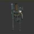 Mech Warrior Mech Soldier Machine Battlearm Mechanical Battlearm Machine Fighter Robot 3d model