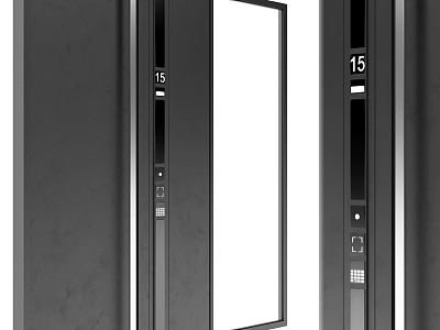 Modern security door entry door security door model