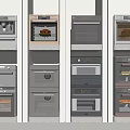 Various Styles of Modern Electric Ovens as Essential Kitchen Appliances