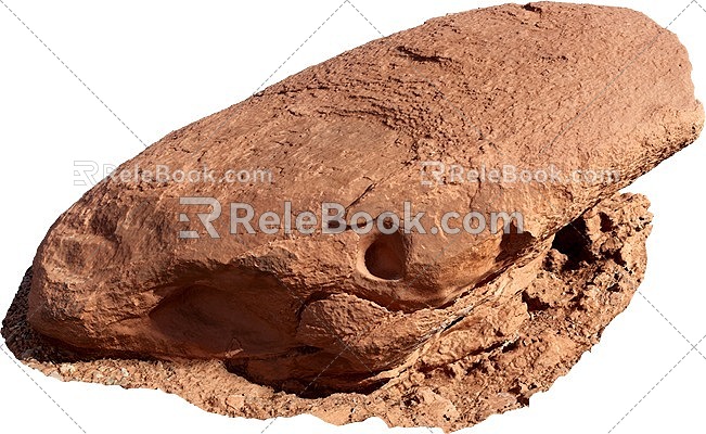 Stone Rock Desert Stone Mountain Cliff Cliff Shale Mountain Big Mountain 3d model