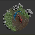 Game Environment Game Scene Fairy Tale Scene Fairy Tale Magic Scene Magic Item Fantasy Scene 3d model