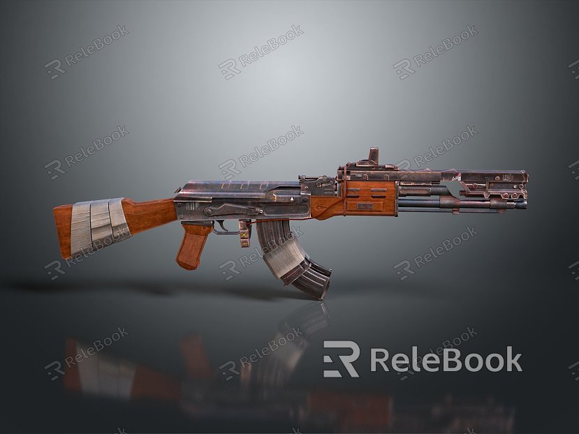 rifle semi-automatic rifle combat rifle battle rifle carbine war rifle attack rifle model