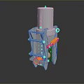 Sci-fi Items Sci-fi Components High-tech Components Sci-fi Equipment Sci-fi Scene Sci-fi Environment Game Scene 3d model