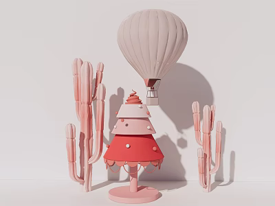 Modern Beauty Chen 3d model