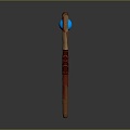 Scepter Ancient Scepter Cane Ancient Scepter Magic Scepter Metal Scepter Classical Scepter Magic Scepter 3d model