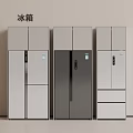 Modern Refrigerators and Freezers With Sleek Designs and Multiple Door Styles