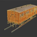 Railroad Realistic 3d model