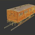 Railroad Railroad Realistic 3d model